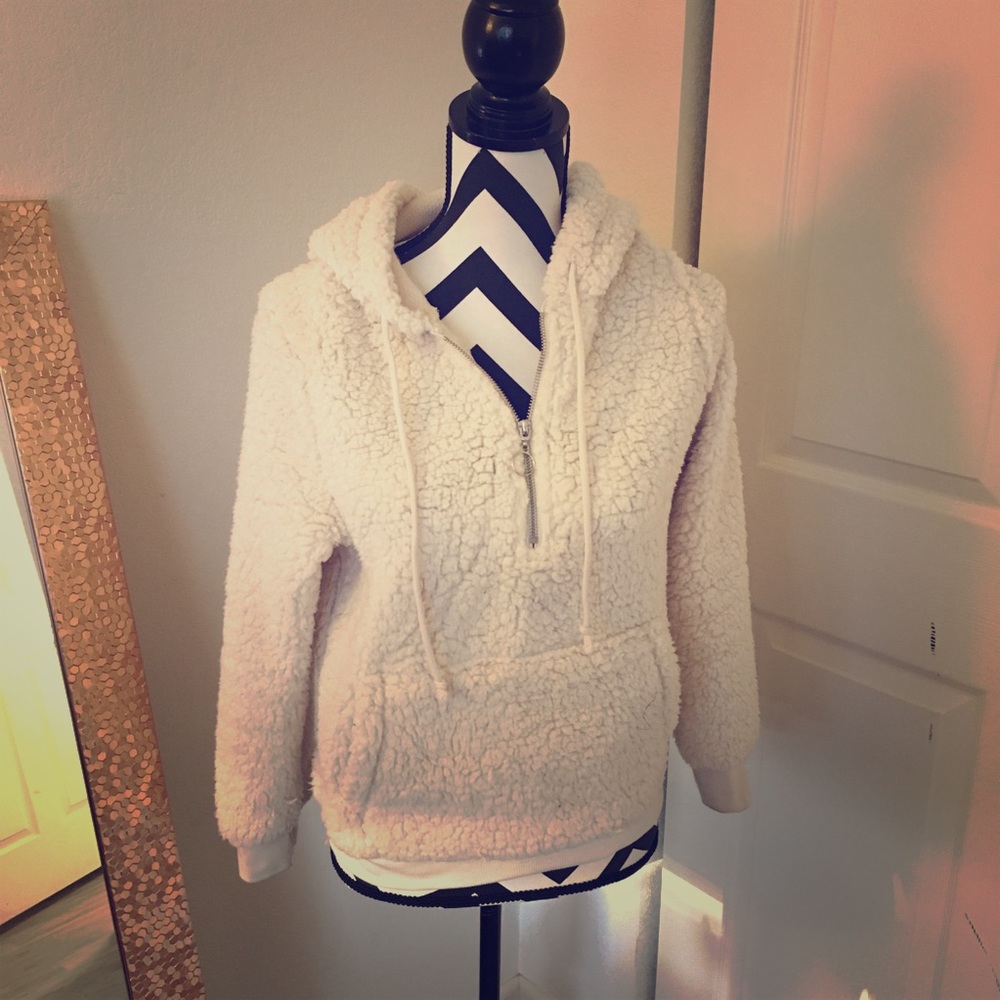 Fleece Fluffy Hoody